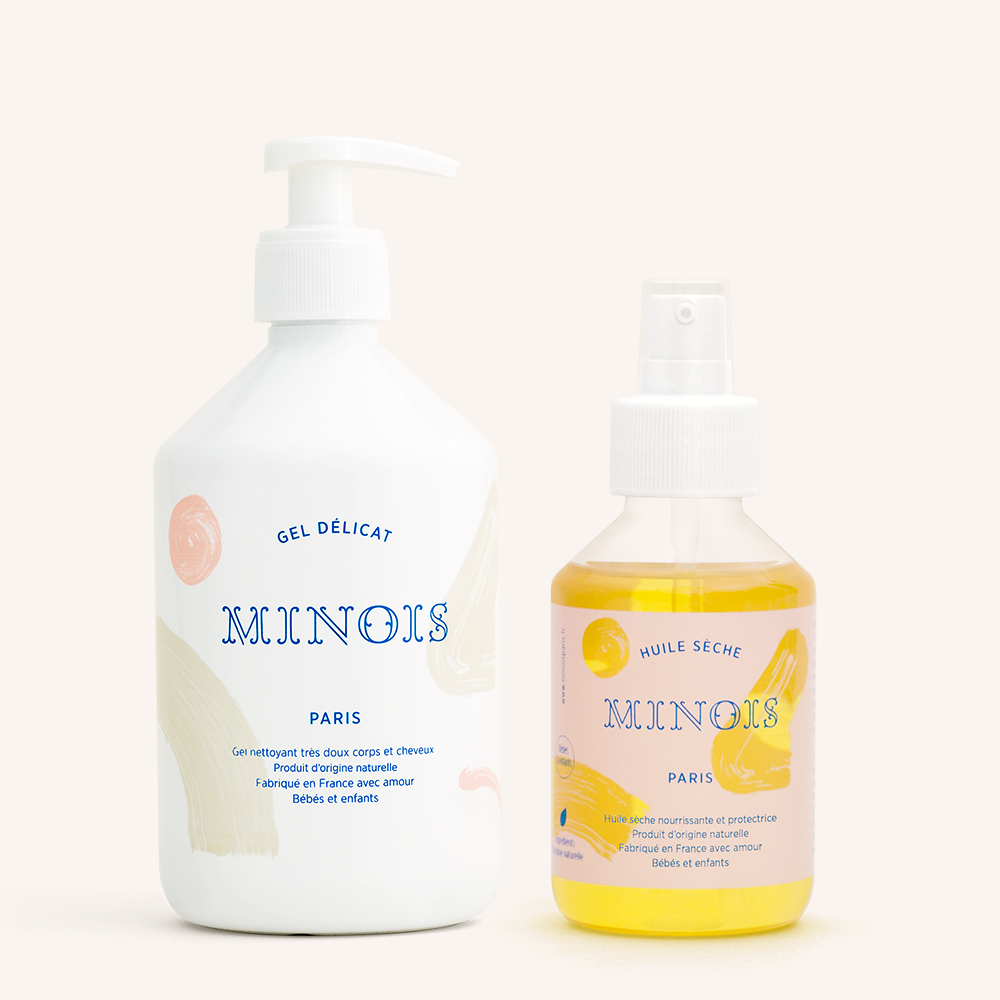 Delicate Gel and Dry Oil Duo