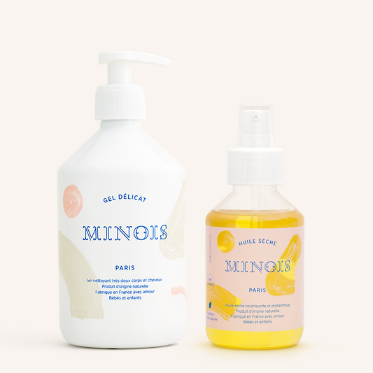 Delicate Gel and Dry Oil Duo